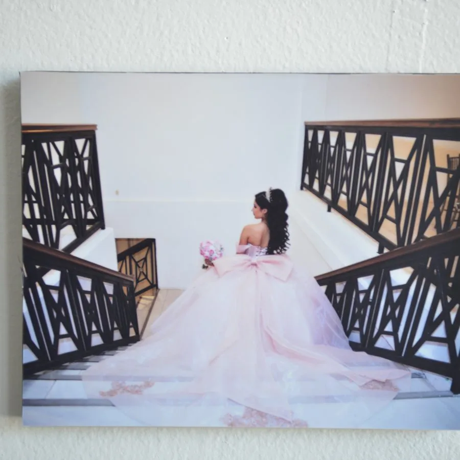 Fotografía en bastidor lista para colgar